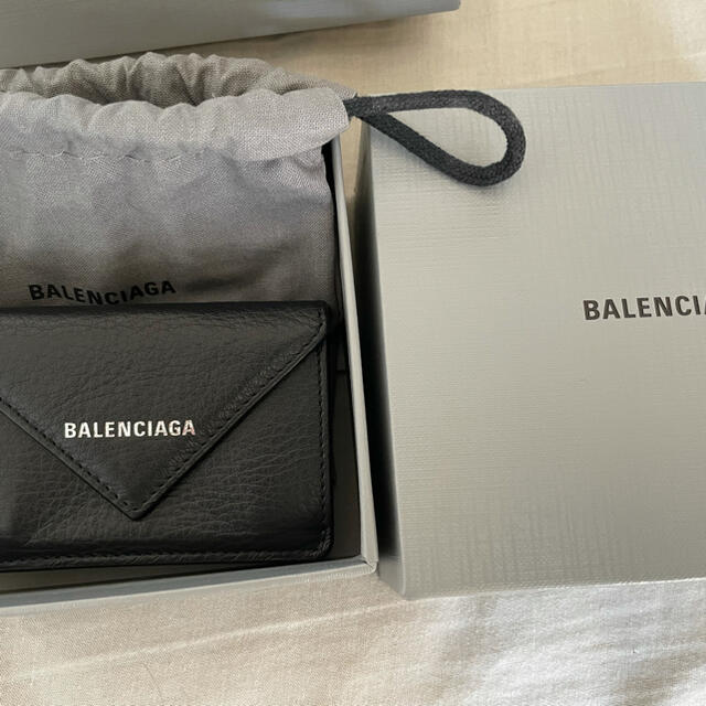 バレンシアガ　ミニ財布　BALENCIAGA ブラックBALENCIAGA財布