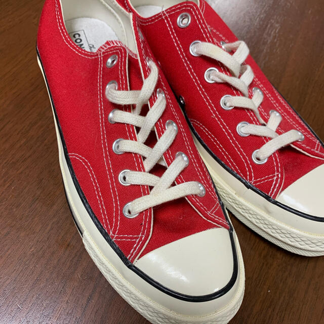 CONVERSE(コンバース)の26.5cm【新品】CT70 コンバース チャックテイラー  海外限定 赤 メンズの靴/シューズ(スニーカー)の商品写真