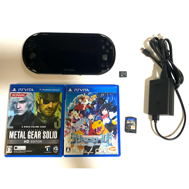 携帯用ゲーム機本体【ソフト3本付】PlayStation®Vita（PCH-2000） Wi-Fi