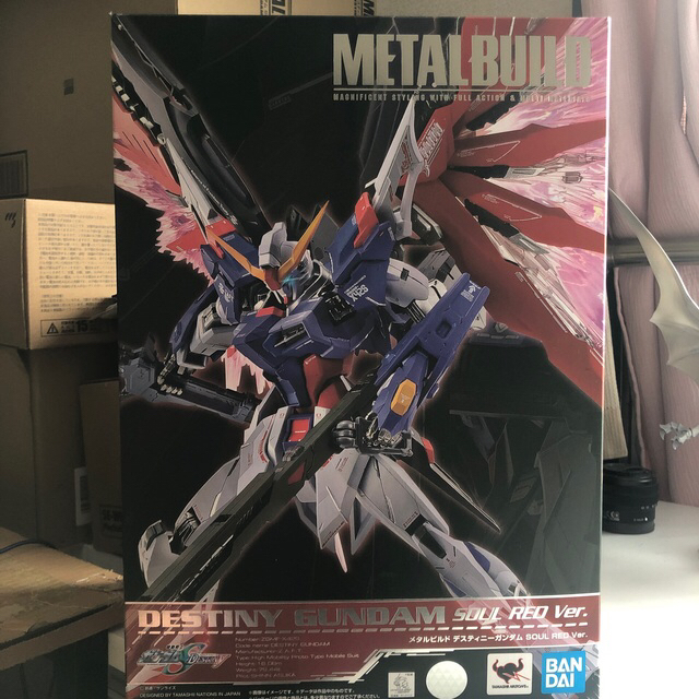 【新品】METAL BUILD デスティニーガンダム SOUL RED Ver.