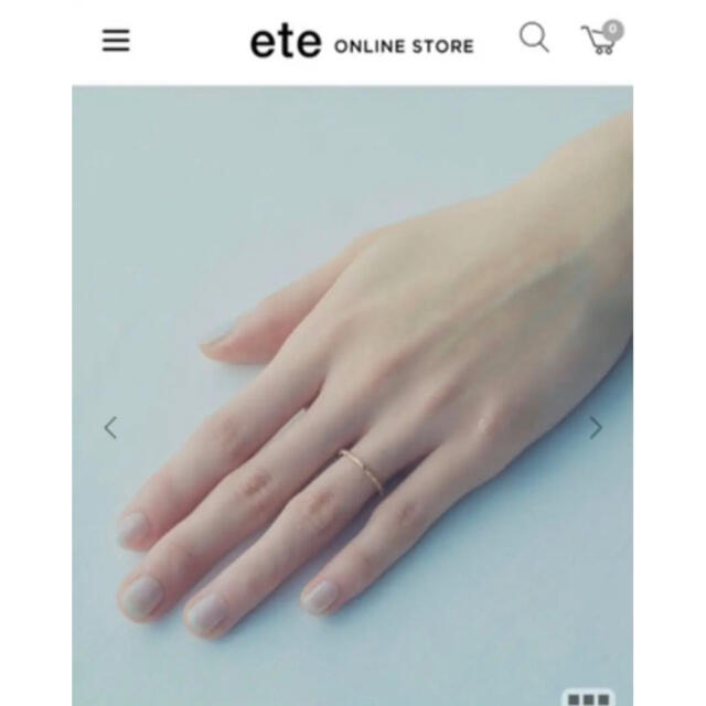 ete(エテ)の※まつもも様専用 レディースのアクセサリー(リング(指輪))の商品写真