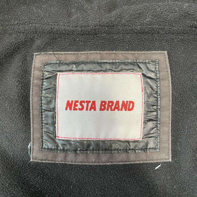 NESTA BRAND(ネスタブランド)のネスタブランド　レオパード柄ナイロンジャケットパーカー メンズのジャケット/アウター(ナイロンジャケット)の商品写真