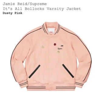 シュプリーム(Supreme)のsupreme varsity jacket dusty pink(スタジャン)