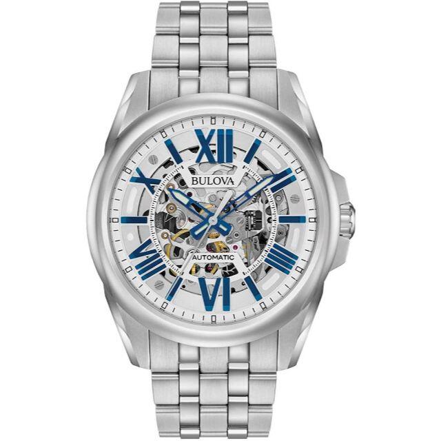 新品未使用 ブローバ BULOVA 自動巻き スケルトン 96A187時計