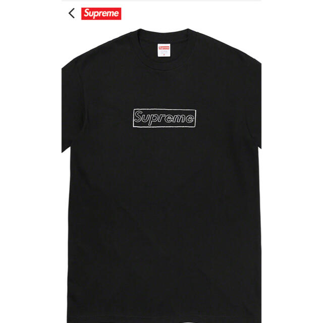 supreme KAWS Chalk Logo Tee シュプリーム カウズ S 1