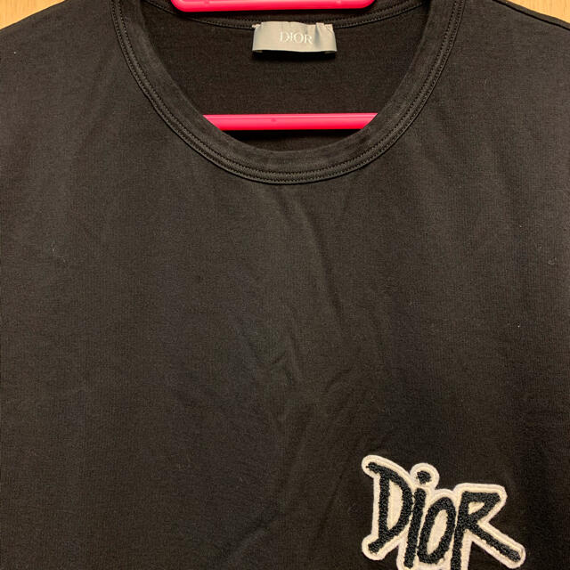 正規 20SS DIOR ディオール ステューシー ロゴ Tシャツ