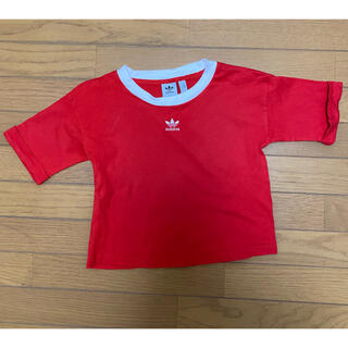 アディダス(adidas)の［値下げ中！］adidas Red Crop T-Shirt(Tシャツ(半袖/袖なし))