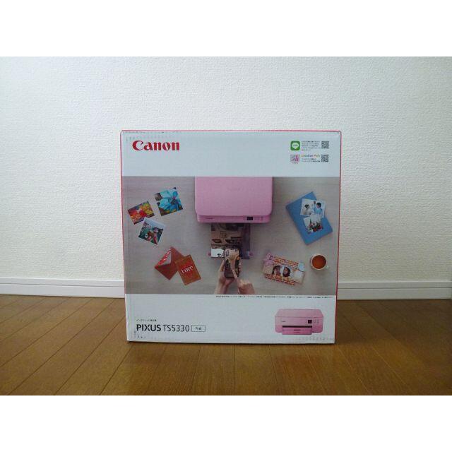 Canon(キヤノン)の即納　TS5330　ピンク キャノン　CANON　プリンター　PIXUS スマホ/家電/カメラのPC/タブレット(PC周辺機器)の商品写真