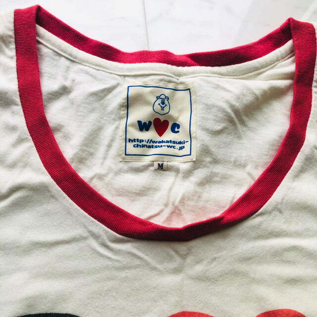 wc(ダブルシー)の若槻千夏　wc  Tシャツ　M レディースのトップス(Tシャツ(半袖/袖なし))の商品写真