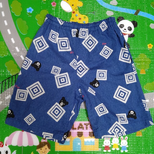 DOUBLE.B(ダブルビー)のミキハウス・ダブルB・120・甚平 キッズ/ベビー/マタニティのキッズ服男の子用(90cm~)(甚平/浴衣)の商品写真