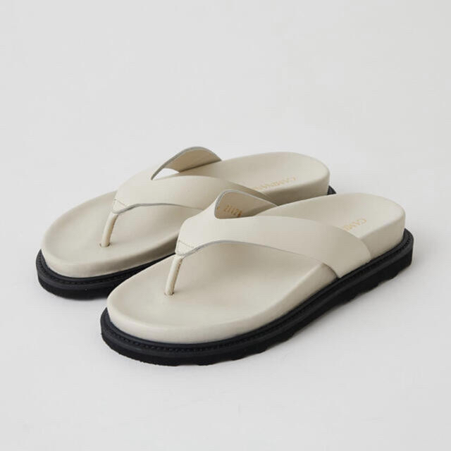 純正専門店 CAMINANDO カミナンド 2021ss トングサンダル 37 ホワイト