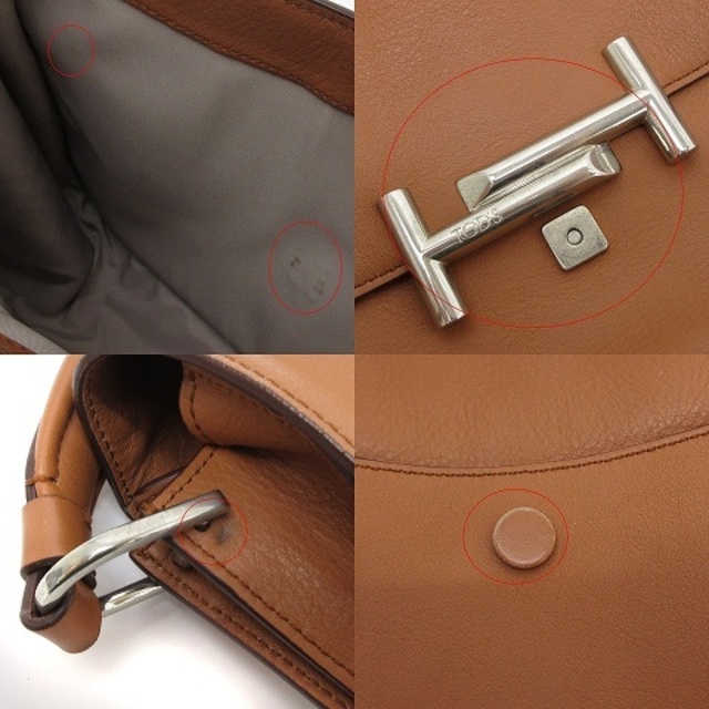 TOD'S - トッズ TOD'S ダブルT 2WAY チェーン ハンド ショルダーバッグ