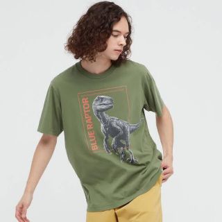 レア　美品　the dallas  ジュラシックワールド　Tシャツ　ブルー