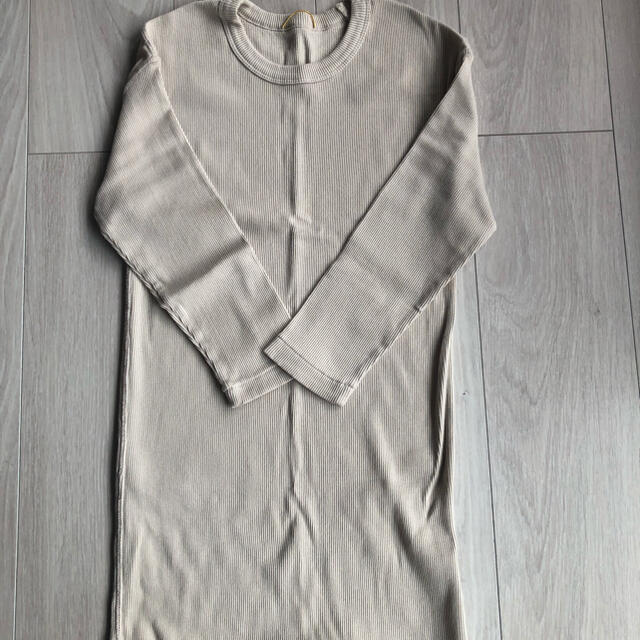 DEUXIEME CLASSE(ドゥーズィエムクラス)のドゥーズィエムクラス完売品リブ7部Tシャツ レディースのトップス(カットソー(長袖/七分))の商品写真