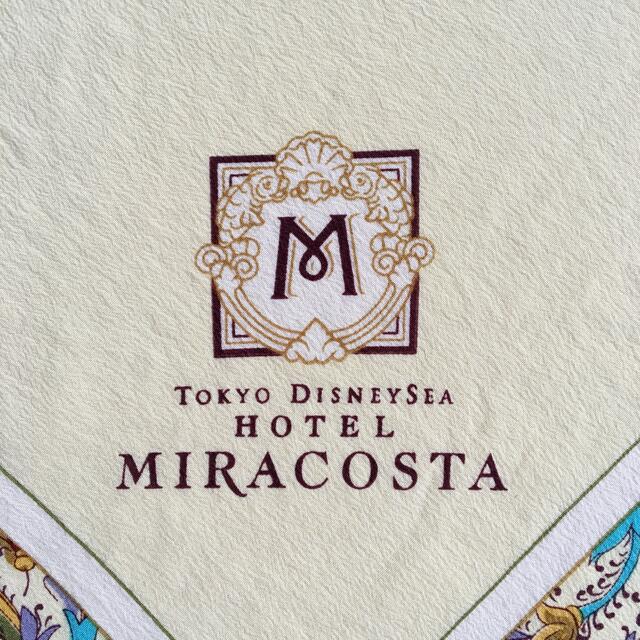 Disney - 東京ディズニーシー ホテルミラコスタ スカーフ シルク Disney - 東京ディズニーシー ホテルミラコスタ スカーフ シルク