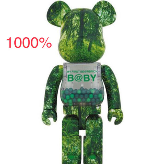 MY FIRST BE@RBRICK B@BY GREEN1000%ベアブリック 新製品情報も満載