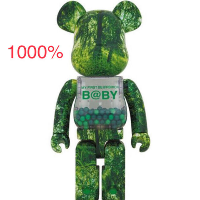 MY FIRST BE@RBRICK B@BY GREEN1000％ベアブリック