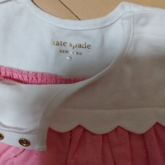 kate spade new york(ケイトスペードニューヨーク)のkate spade ベビーセットアップ キッズ/ベビー/マタニティのベビー服(~85cm)(ワンピース)の商品写真