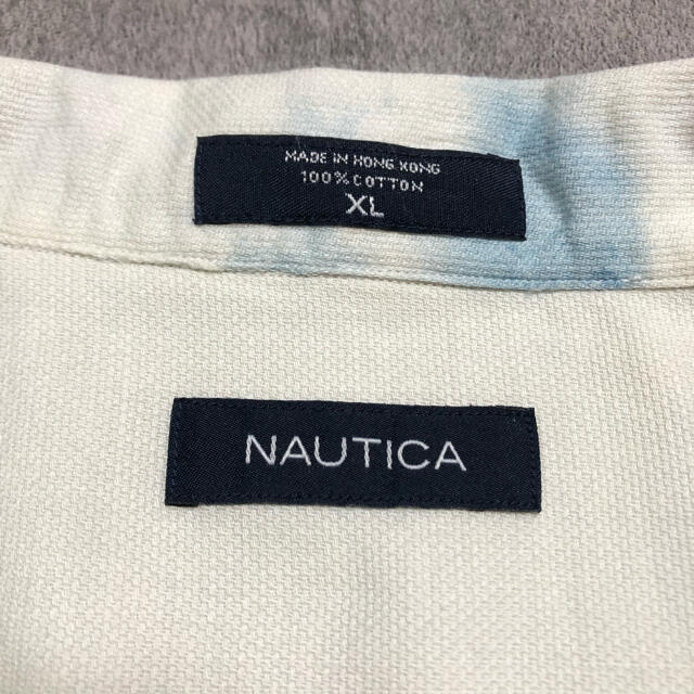 ノーティカ☆セーリングヨットビッグフォトタッチデザイン半袖総柄シャツ メンズのトップス(シャツ)の商品写真