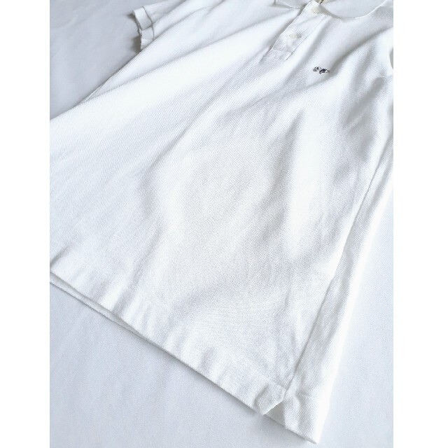 Scye(サイ)のサイベーシックス 鹿の子 ポロシャツ ホワイト 38 レディースのトップス(ポロシャツ)の商品写真