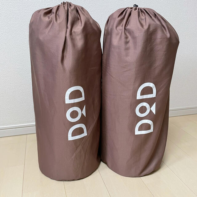 DOPPELGANGER(ドッペルギャンガー)のDOD 丸洗いシーツエアマット　2個セット スポーツ/アウトドアのアウトドア(寝袋/寝具)の商品写真