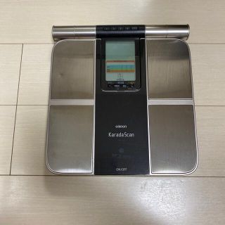 オムロン(OMRON)のOMRON カラダスキャン　体重計　(体重計/体脂肪計)