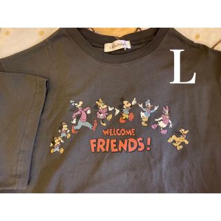 アベイル(Avail)のレトロミッキー Tシャツ アベイル 半袖Tシャツ ミッキー&フレンズ Lサイズ(Tシャツ(半袖/袖なし))