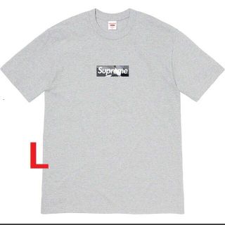 シュプリーム(Supreme)のSupreme Emilio Pucci Box Logo Tee L Grey(Tシャツ/カットソー(半袖/袖なし))