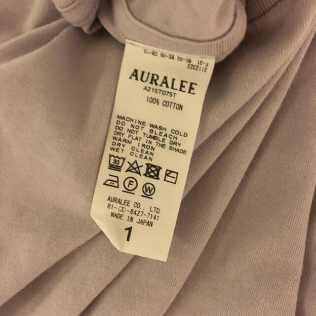 AURALEE オーラリー SEAMLESS スリーブレスクルーネックTシャツ