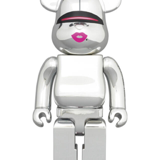 エンタメ/ホビーBE@RBRICK SORAYAMA 2G SILVER 1000％