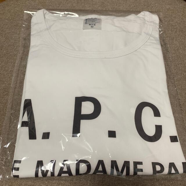 A.P.C(アーペーセー)のAPC ロゴT ホワイト レディースのトップス(Tシャツ(半袖/袖なし))の商品写真