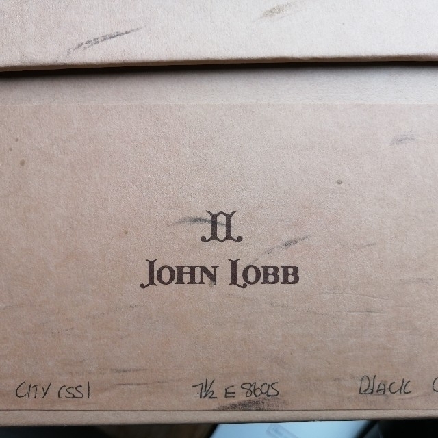 JOHN LOBB(ジョンロブ)のレア!　JohnLobb CITY 7 1/2E 8695 旧ロゴ ジョンロブ メンズの靴/シューズ(ドレス/ビジネス)の商品写真