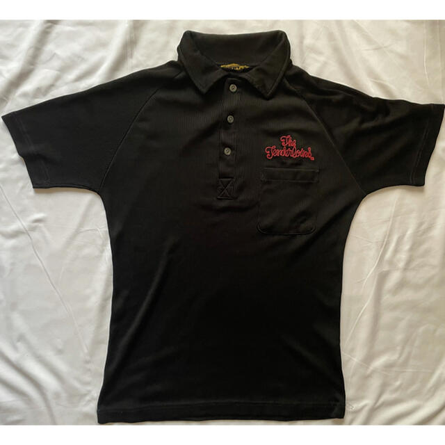 TENDERLOIN(テンダーロイン)のレア　テンダーロイン　ポロシャツ　S 黒　ブラック メンズのトップス(ポロシャツ)の商品写真