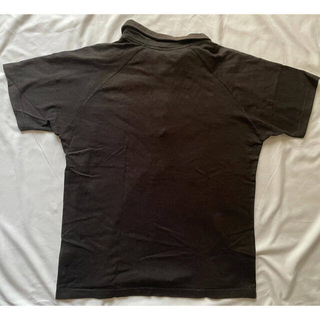 TENDERLOIN(テンダーロイン)のテンダーロイン　ポロシャツ　ステンシルロゴ　黒　S メンズのトップス(ポロシャツ)の商品写真