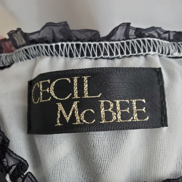 CECIL McBEE(セシルマクビー)の★セシルマクビー★胸パットあり！バルーンミニキャミソール★M★ レディースのワンピース(ミニワンピース)の商品写真