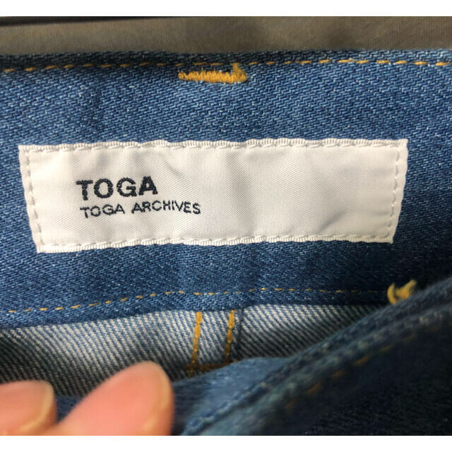 TOGA(トーガ)のtoga archives ハイウエストデニム レディースのパンツ(デニム/ジーンズ)の商品写真