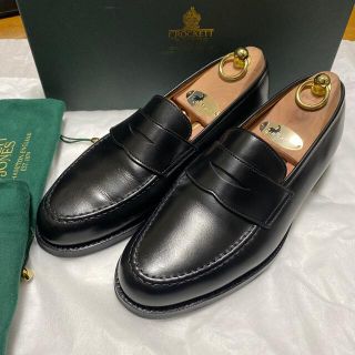 クロケットアンドジョーンズ(Crockett&Jones)のCROCKETT&JONES BOSTON2 UK6 1/2(スリッポン/モカシン)