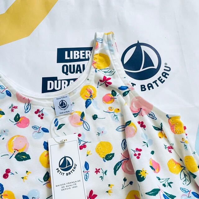 PETIT BATEAU(プチバトー)のミモザ様専用 キッズ/ベビー/マタニティのキッズ服女の子用(90cm~)(ワンピース)の商品写真