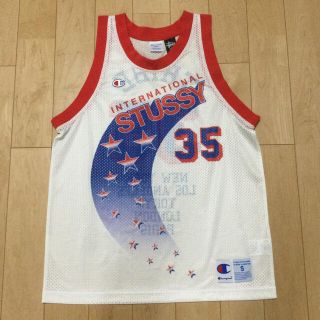 ステューシー(STUSSY)のChampion Basket Ball Jersey(Tシャツ/カットソー(半袖/袖なし))