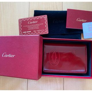 カルティエ(Cartier)のKey様専用　カルティエ　名刺入れ　美品(名刺入れ/定期入れ)