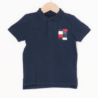 トミーヒルフィガー(TOMMY HILFIGER)の【新品】【サイズ：165】TOMMY HILFIGERバッジポロシャツ(Tシャツ/カットソー)