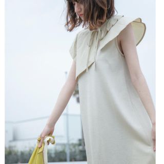 トゥデイフル(TODAYFUL)のfika  Layered nosleeve onepiece (ロングワンピース/マキシワンピース)