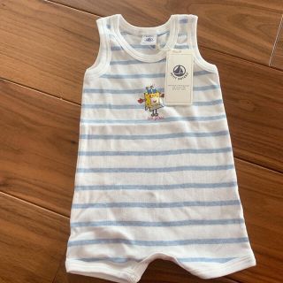 プチバトー(PETIT BATEAU)のロンパース 肌着　ロンパース  新品未使用(ロンパース)