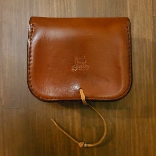 goro's ゴローズ 角型小銭入れ 赤茶 マチ有り現行 Watana専用