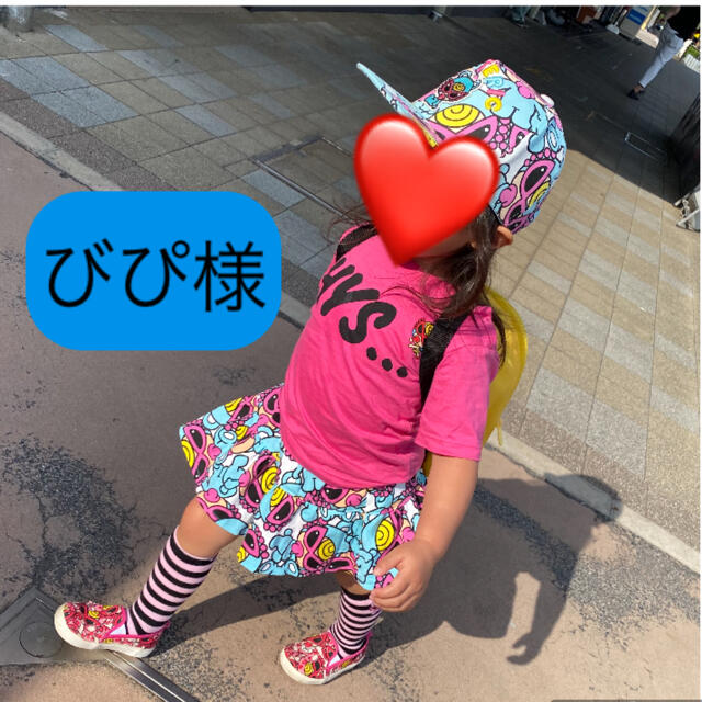 HYSTERIC MINI(ヒステリックミニ)のびぴ様 キッズ/ベビー/マタニティのキッズ服女の子用(90cm~)(Tシャツ/カットソー)の商品写真