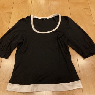 トゥービーシック(TO BE CHIC)のトップス カットソー　五部丈　五文丈　to be chic(カットソー(半袖/袖なし))