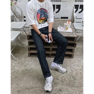 アクネ(ACNE)のASCLO Choice Linen Denim Pants(デニム/ジーンズ)