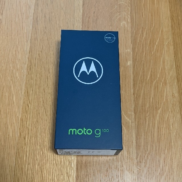 Motorola - 【新品未開封】モトローラ moto G100 イリディセントスカイ シムフリー