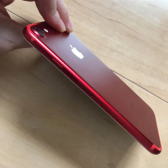 iPhone７ RED 128GB 本体　SIMフリー