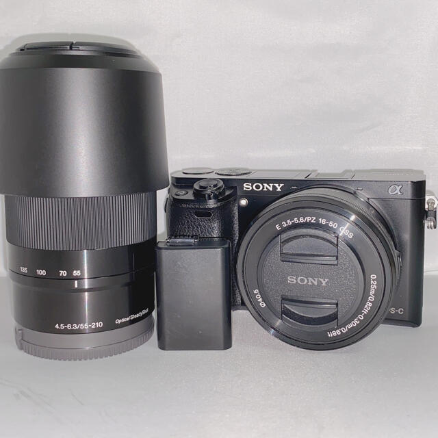 SONY α6000 ダブルズーム ILCE−6000 16-50 55-210 【2022 新作